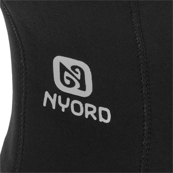 2024 Nyord Furno Warm 3mm Capucha De Neopreno Nyuh3mo01 - Negro